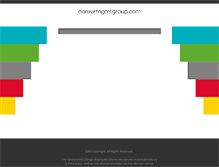 Tablet Screenshot of careermgmtgroup.com